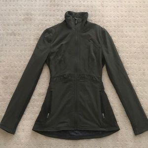 Lululemon Round Trip jacket, dark olive, size 2